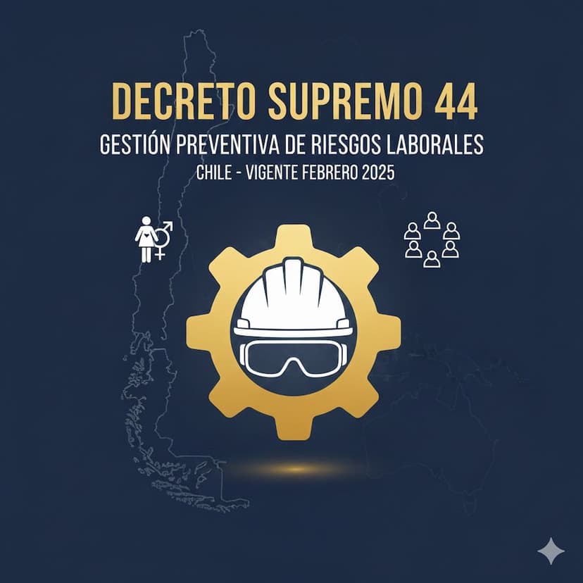 PREVENCION DE RIESGOS LABORALES SEGUN DECRETO SUPREMO N°44/2023
